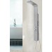 K&A Company Shower Stainless Steel Rainfall Panel Tower Waterfall System Wall Style Bathroom 57" - B076KJ5QHD